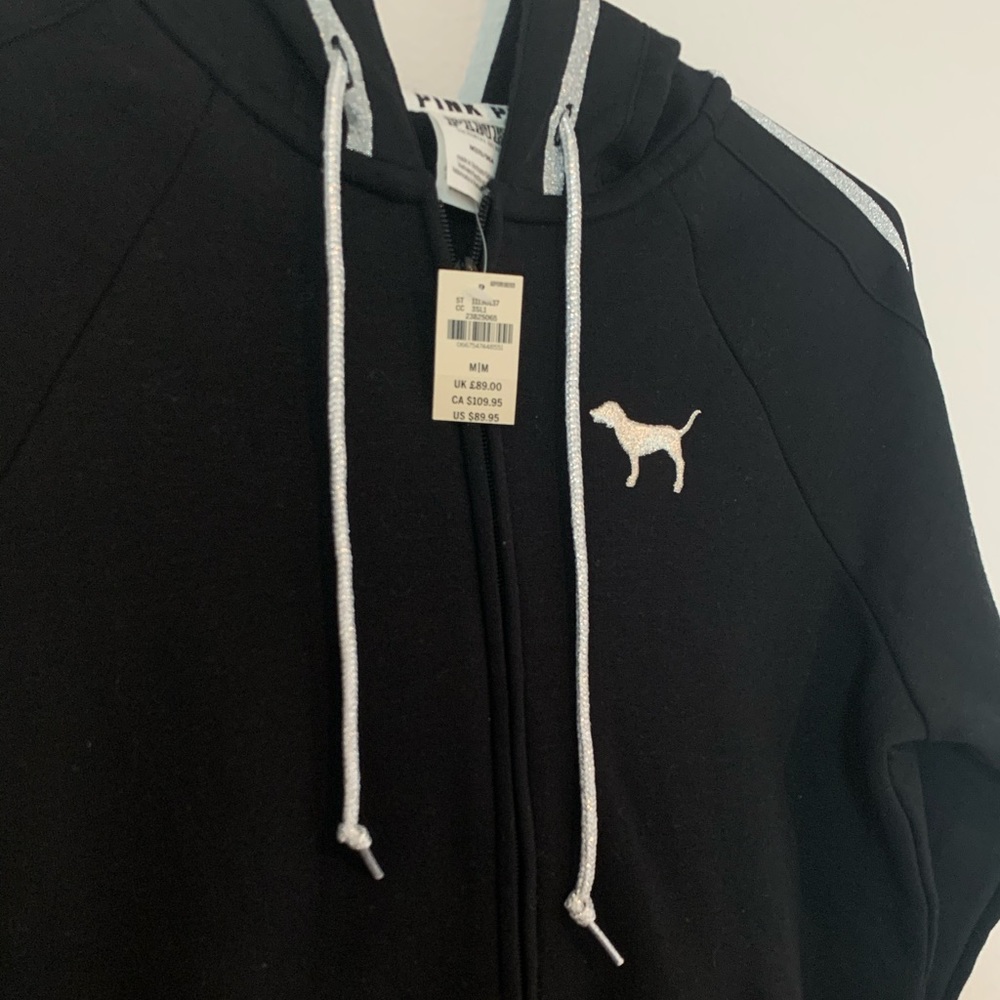 NWT PINK Bling Full-Zip - Picture 3 of 10